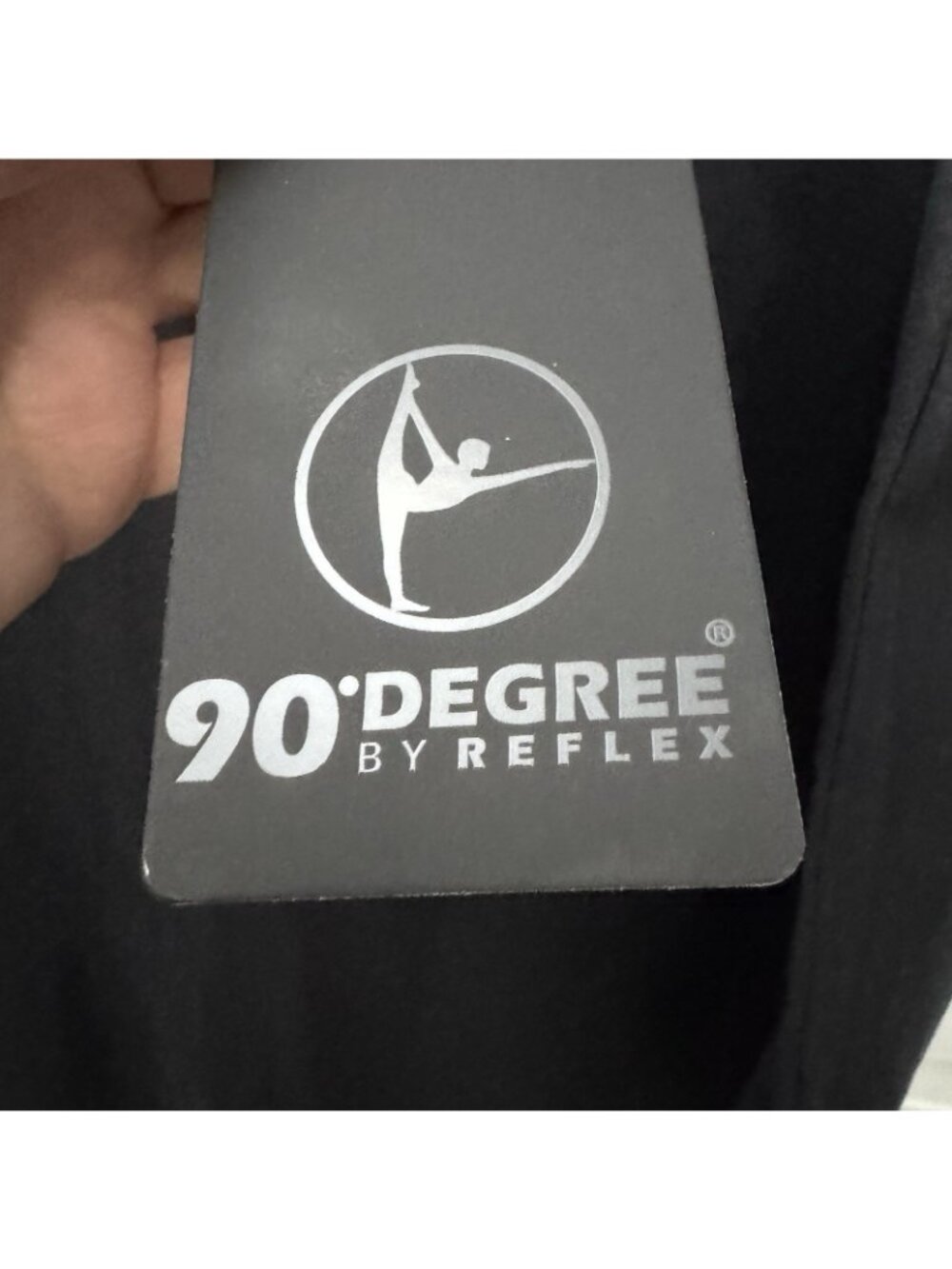 90 Degree by Reflex Cheyenne Tee Women S Black Super Soft Activewear NWT - Picture 4 of 9
